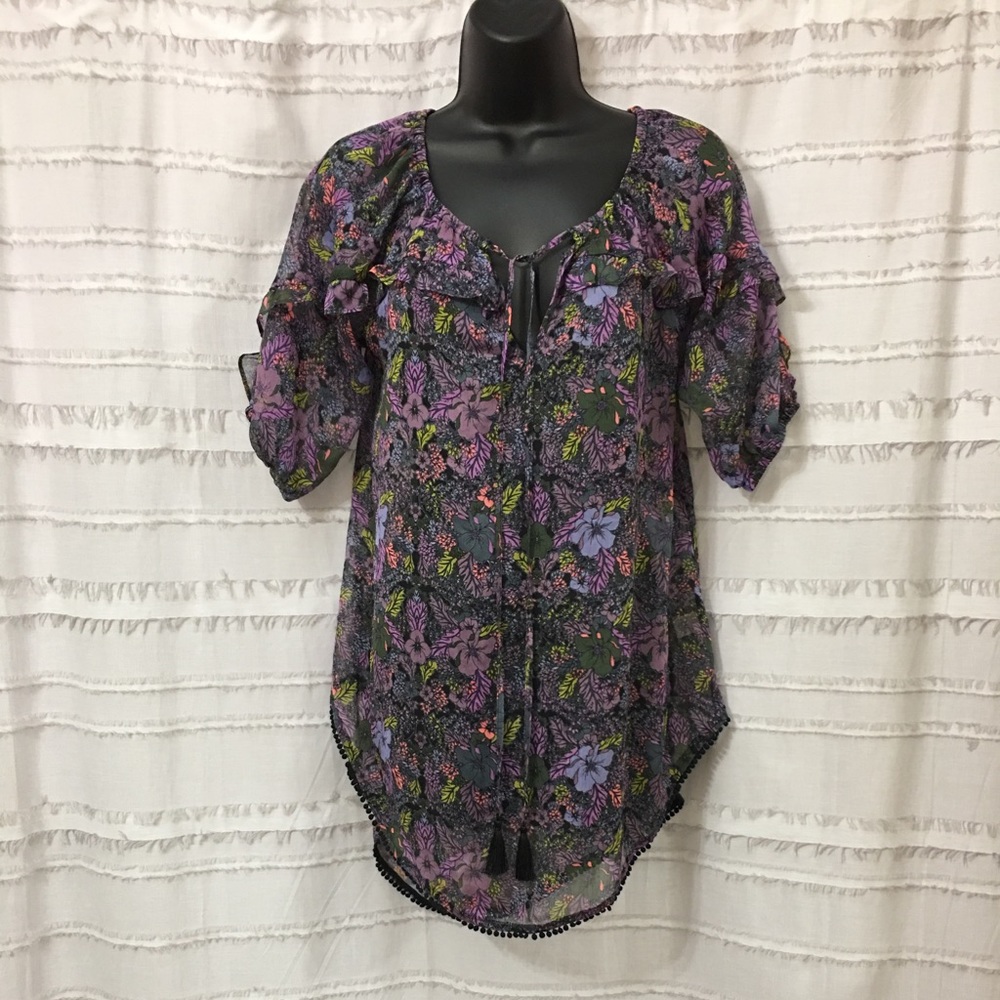 NWT Victoria’s Secret Sheer Floral Cover Up